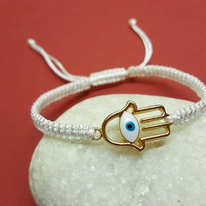 Fatima keze karkötő, Hamza karkötő, Vigyázó szem karkötő -  - Meska.hu