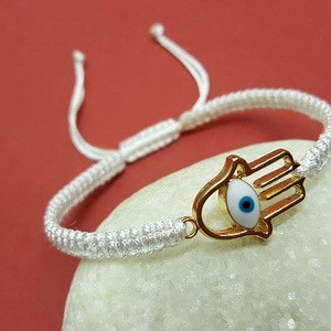 Fatima keze karkötő, Hamza karkötő, Vigyázó szem karkötő -  - Meska.hu