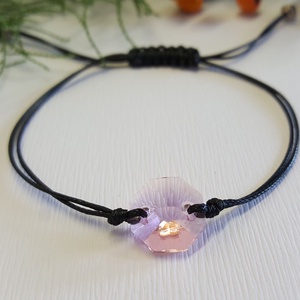 Swarovski karkötő - minimál stílusban - ékszer - karkötő - gyöngyös karkötő - Meska.hu