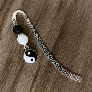 Yin-yang könyvjelző - könyv & zene - könyvjelző - Meska.hu