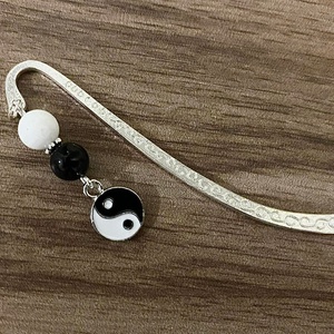 Yin-yang könyvjelző - könyv & zene - könyvjelző - Meska.hu