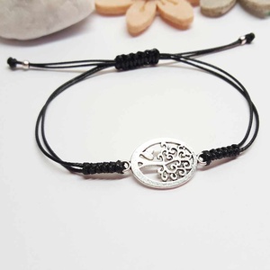 Életfa karkötő - ékszer - karkötő - karkötő medállal - Meska.hu