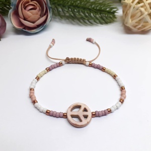 Peace karkötő ; Béke karkötő - Meska.hu