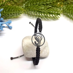 Szűz Mária karkötő, Ékszer, Karkötő, Fonott karkötő, Csomózás, MESKA