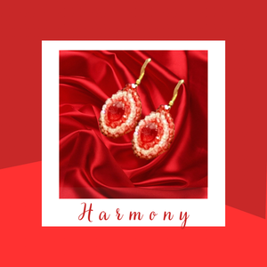 Harmony Gyöngy Füllbevaló, Ékszer, Fülbevaló, Fülékszer, Ékszerkészítés, MESKA