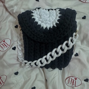 Kézzel horgolt válltáska / oldaltáska �, Táska & Tok, Kézitáska & válltáska, Kézitáska, Horgolás, MESKA