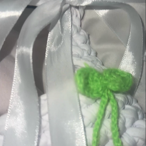 Cseresznyés kézzel horgolt táska � vidám, egyedi darab - táska & tok - kézitáska & válltáska - alkalmi táska - Meska.hu