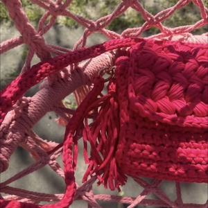 Romantic Bag � kézzel horgolt táska romantikus stílusban - táska & tok - kézitáska & válltáska - kézitáska - Meska.hu