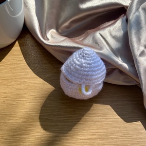 Horgolt húsvéti csibe tojásban � kézműves húsvéti dekoráció - játék & sport - plüssállat & játékfigura - más figura - Meska.hu