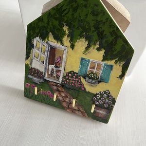 Fali kulcstartó 1. - otthon & életmód - dekoráció - fali és függő dekoráció - fali kulcstartó - Meska.hu