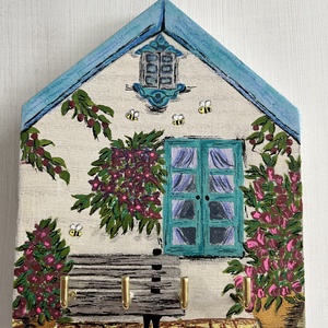 Fali kulcstartó 2. - otthon & életmód - dekoráció - fali és függő dekoráció - fali kulcstartó - Meska.hu