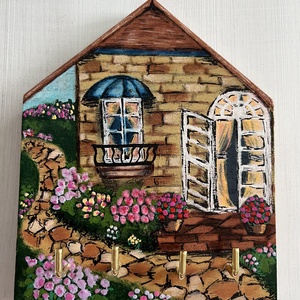 Fali kulcstartó 3. - Meska.hu