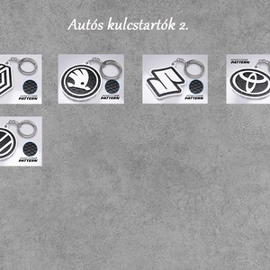 Autós kulcstartó 2. – egyedi 3D nyomtatott ajándék, Táska & Tok, Kulcstartó & Táskadísz, Kulcstartó, Ékszerkészítés, Ezek autós kulcstartók, nemesacél karikával.

Autós márka méret: 5,5cm+-1cm (mindegyik márka kicsit..., MESKA