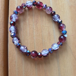 Angyalok és démonok karkötőszett Vörös démon  - ékszer - karkötő - gyöngyös karkötő - Meska.hu