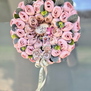 Ajtódísz , Otthon & Életmód, Dekoráció, Ajtó- és ablak dekoráció, Ajtódísz & Kopogtató, Virágkötés, Mindenmás, MESKA