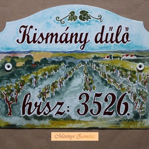 Tűzzománc házszám táblák., Otthon & Életmód, Ház & Kert, Házszám, Tűzzománc, Festett tárgyak, MESKA