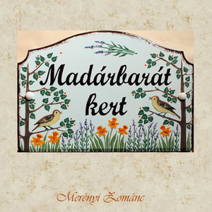 Tűzzománc házszám táblák. - Meska.hu