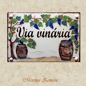 Tűzzománc házszám táblák., Otthon & Életmód, Ház & Kert, Házszám, Tűzzománc, Festett tárgyak, MESKA