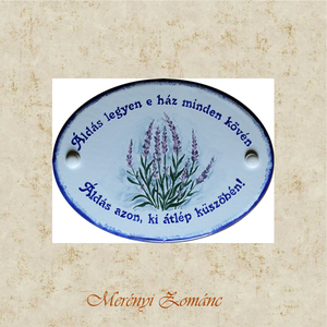 Tűzzománc házszám táblák., Otthon & Életmód, Ház & Kert, Kutyatábla, Tűzzománc, Festett tárgyak, MESKA