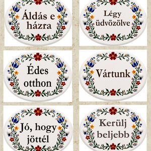 Üdvözlő tábla. - otthon & életmód - ház & kert - házszám - Meska.hu