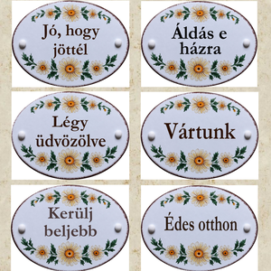  Üdvözlő tábla ajtóra. - otthon & életmód - ház & kert - kutyatábla - Meska.hu