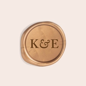 Monogramos viaszpecsétnyomó - Klasszikus, Esküvő, Meghívó & Kártya, Meghívó, , Meska