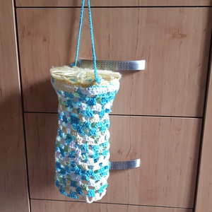 Több színű, kézzel horgolt lampion, függő, Otthon & Életmód, Ház & Kert, Kerti lámpa, Horgolás, MESKA