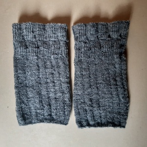 Kézzel kötött bokamelegítő - ruha & divat - cipő & papucs - lábszármelegítő - Meska.hu