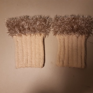 Kötött bokamelegítő - Meska.hu