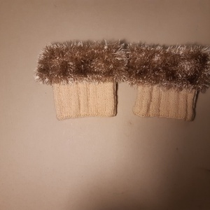 Kötött bokamelegítő - ruha & divat - cipő & papucs - lábszármelegítő - Meska.hu