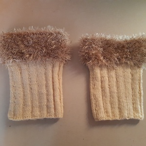 Kötött bokamelegítő, lábszármelegítő - ruha & divat - cipő & papucs - lábszármelegítő - Meska.hu