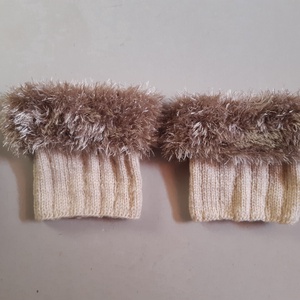 Kötött bokamelegítő, lábszármelegítő - ruha & divat - cipő & papucs - lábszármelegítő - Meska.hu