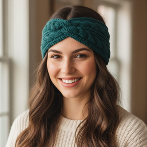 kötött fejpánt, fülvédő, Ruha & Divat, Sál, Sapka, Kendő, Fejpánt, Kötés, MESKA