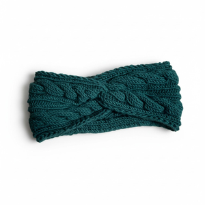 kötött fejpánt, fülvédő - ruha & divat - sál, sapka, kendő - fejpánt - Meska.hu
