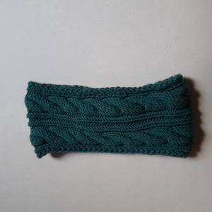 kötött fejpánt, fülvédő - ruha & divat - sál, sapka, kendő - fejpánt - Meska.hu