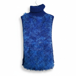 kézzel kötött, gyerek, kislány mellény - ruha & divat - gyerekruha - gyerek mellény - Meska.hu