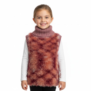 kötött, gyerek poncsó, Ruha & Divat, Gyerekruha, Gyerek mellény, Kötés, MESKA