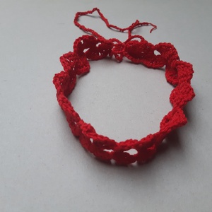 Horgolt kislány babafejpánt - ruha & divat - gyerekruha - ruha - Meska.hu