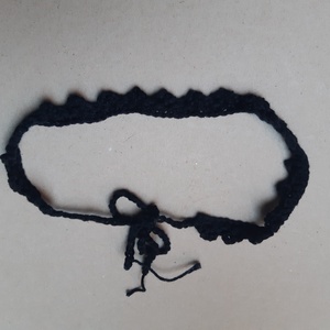 Choker, horgolt nyakpánt, Ékszer, Nyaklánc, Nyakpánt, gallér, Horgolás, MESKA
