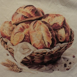 Frissen tartó kenyeres zsák PUL betéttel - otthon & életmód - konyhafelszerelés, tálalás - konyhai tárolás - kenyértartó - Meska.hu