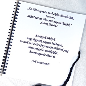 Bakancslista pároknak,esküvőre, pénzátadó borítékkal is kérhető,nászajándék,napló, beragsztós fényképalbum, névre szóló  - esküvő - emlék & ajándék - nászajándék - Meska.hu