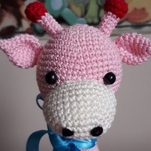 Amigurumi édes zsiráf! - játék & sport - plüssállat & játékfigura - más figura - Meska.hu