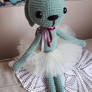 Amigurumi balerina nyuszi! - játék & gyerek - plüssállat & játékfigura - nyuszi - Meska.hu Amigurumi balerina nyuszi! - játék & gyerek - plüssállat & játékfigura - nyuszi - Meska.hu