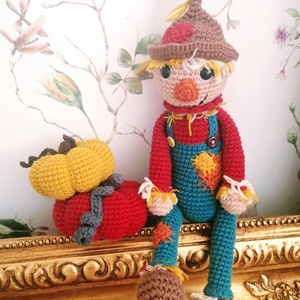 Horgolt madárijesztő - otthon & lakás - dekoráció - dísztárgy - Meska.hu Horgolt madárijesztő - otthon & lakás - dekoráció - dísztárgy - Meska.hu