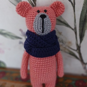 Amigurumi vintage maci - Meska.hu
