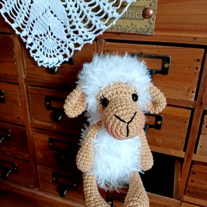 Amigurumi édes bárány - Meska.hu