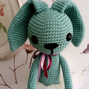 Amigurumi balerina nyuszi! - játék & sport - plüssállat & játékfigura - nyuszi - Meska.hu