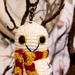 Harry Potter Hedvig táskadísz, kulcstartó - Meska.hu