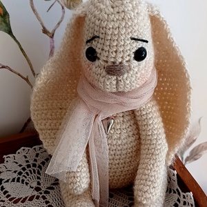 Amigurumi nyuszi figura  - játék & sport - plüssállat & játékfigura - nyuszi - Meska.hu