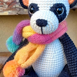 Nagy méretű amigurumi panda maci - játék & sport - plüssállat & játékfigura - más figura - Meska.hu
